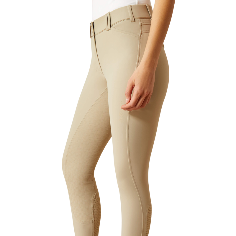 Ariat Tri Factor Grip Full Seat Breeches in Tan-4